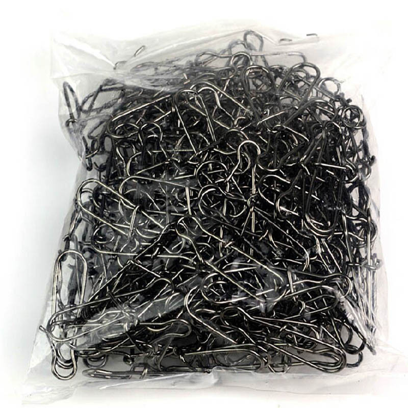 100 piezas de conectores de pe - Fishing Hook Stainless Steel reseña y precio